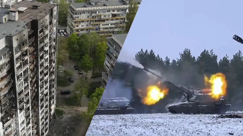 Egy éve tört ki az orosz-ukrán háború: Ukrajna romokban, Európa szenved