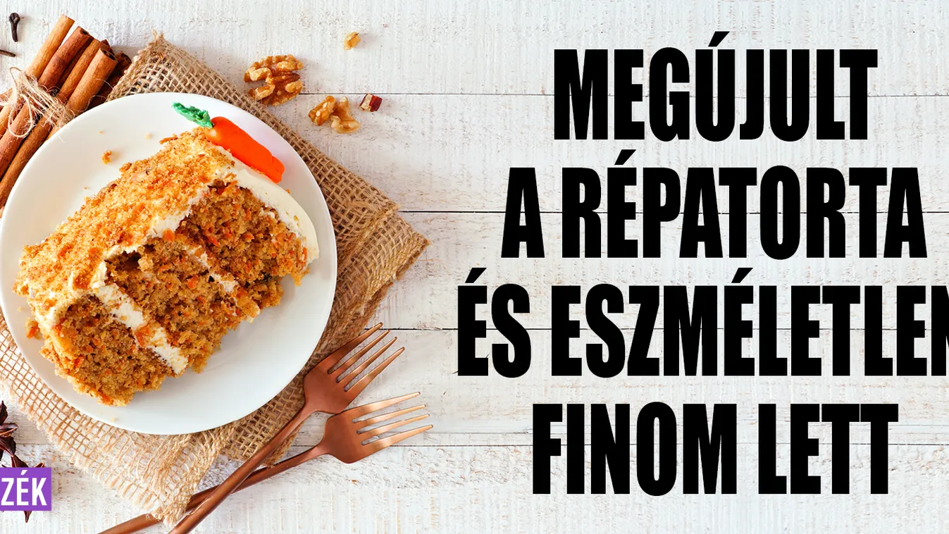 Megújult a répatorta és eszméletlen finom lett