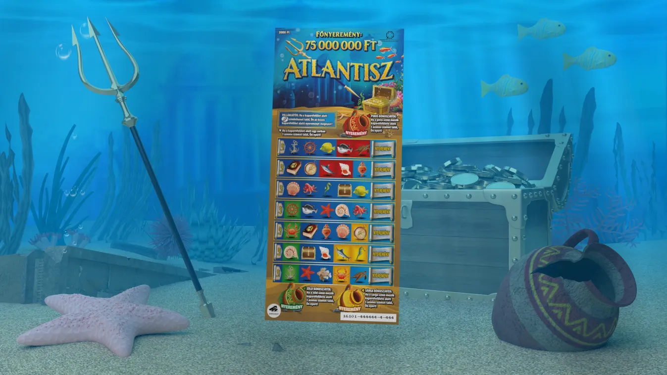 75 milliót kaszálhatsz az új sorsjeggyel, érdemes kipróbálni