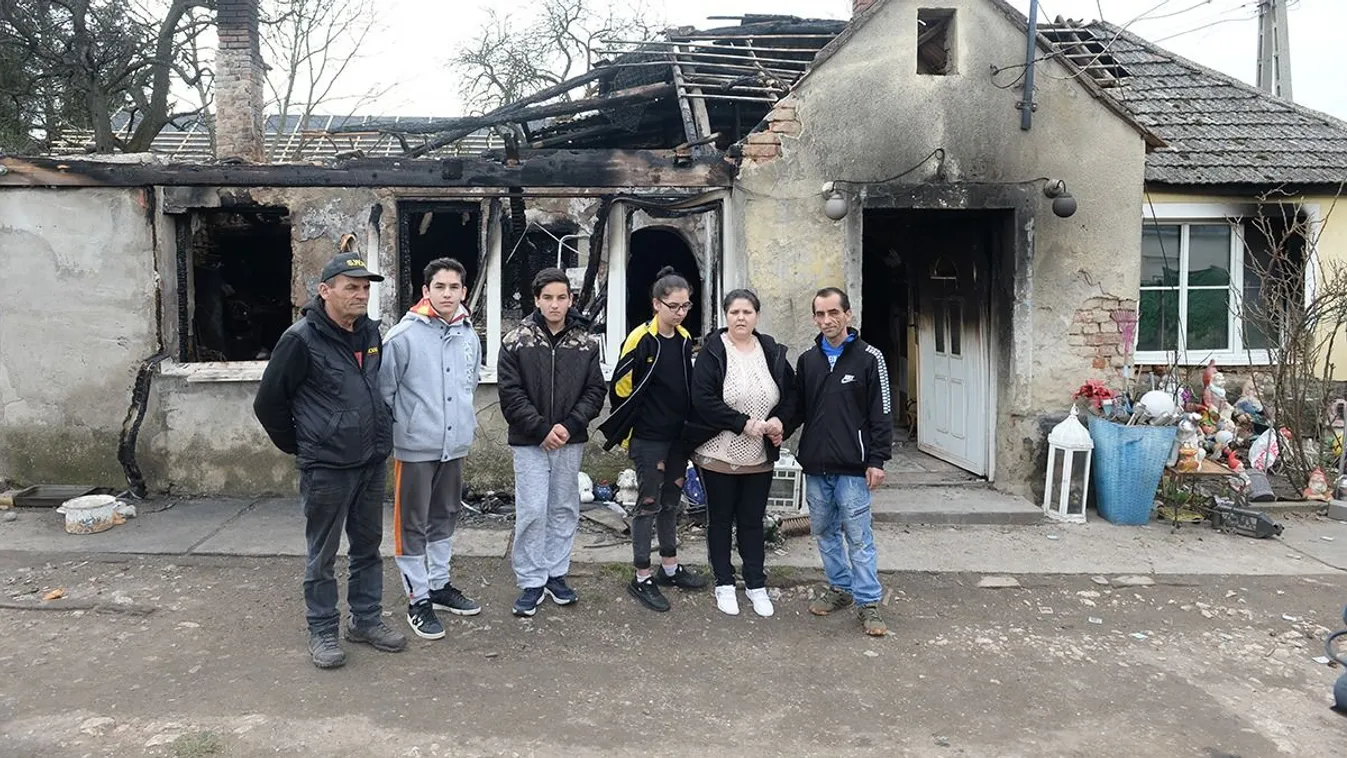 Megindító: segítenek házat építeni a tűzkárosult családnak