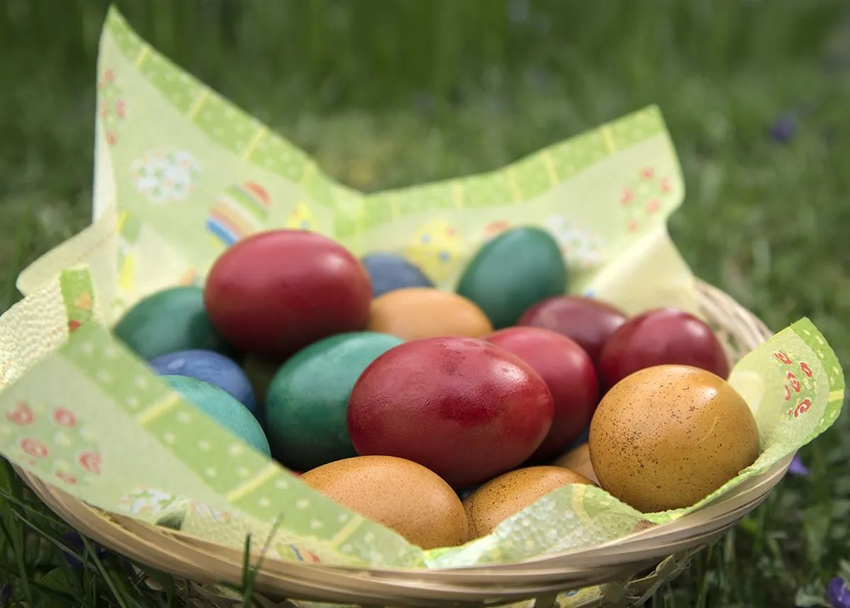 tojás, húsvéti tojás, festett tojás