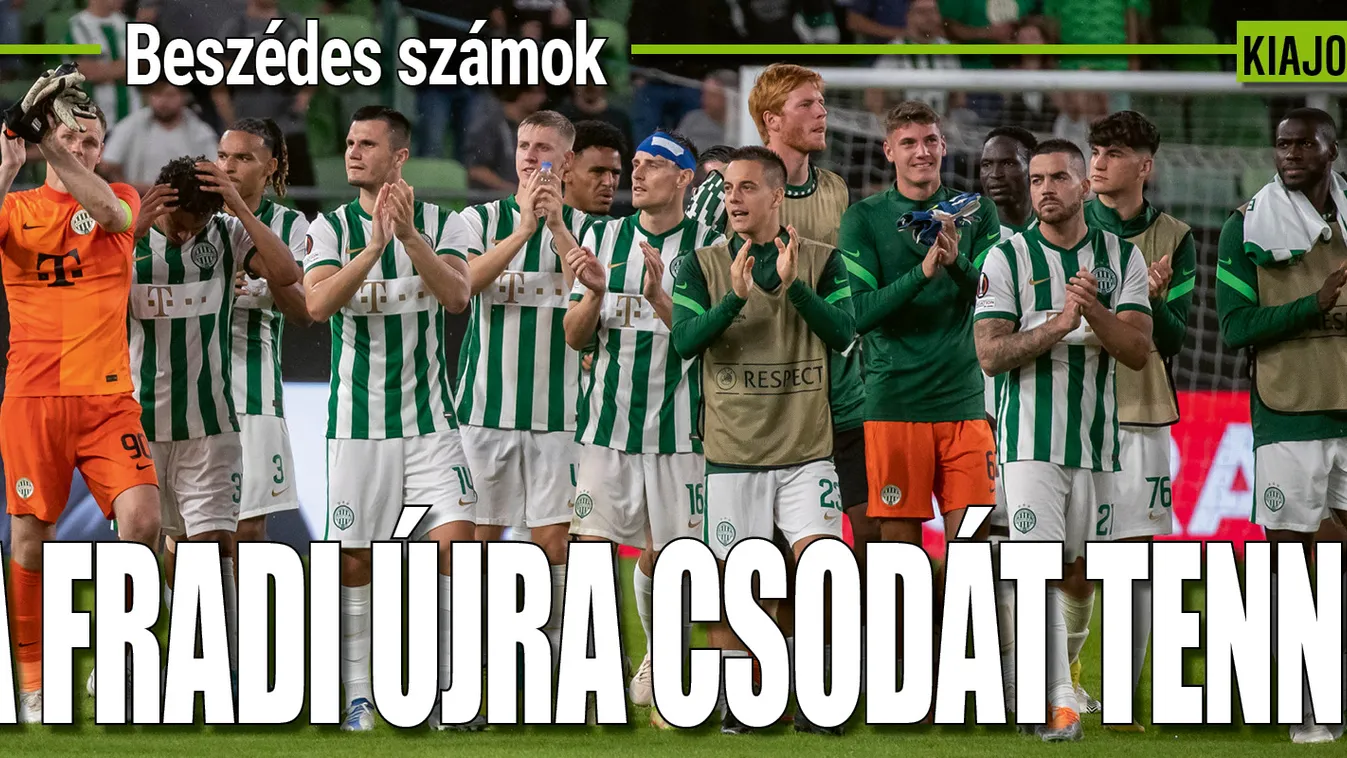 Újra bizonyíthatja a Fradi, a számok néha hazudnak