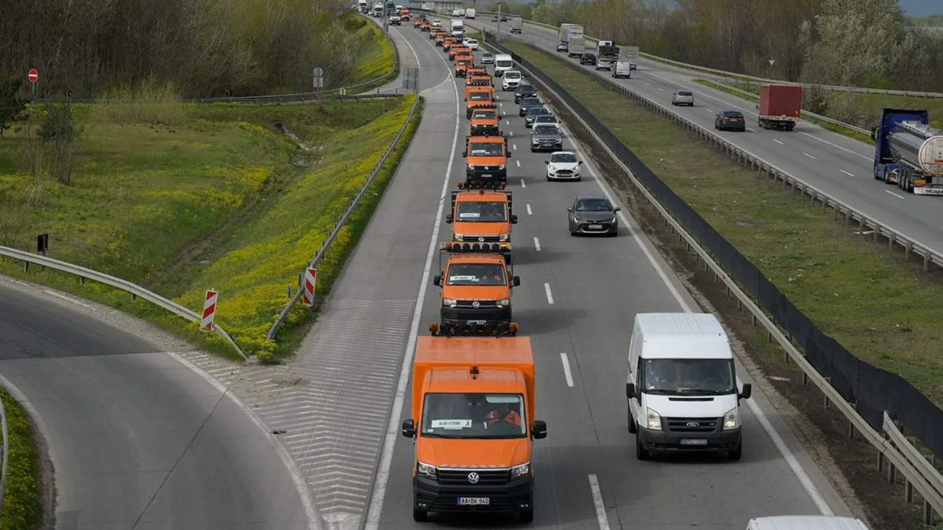 "Itt halt meg a férjem -szívszorító videó a közutas menetről