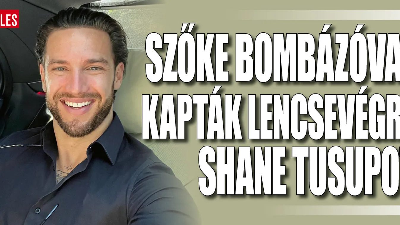 Shane Tusup oldalán egy titokzatos szőke nő tűnt fel