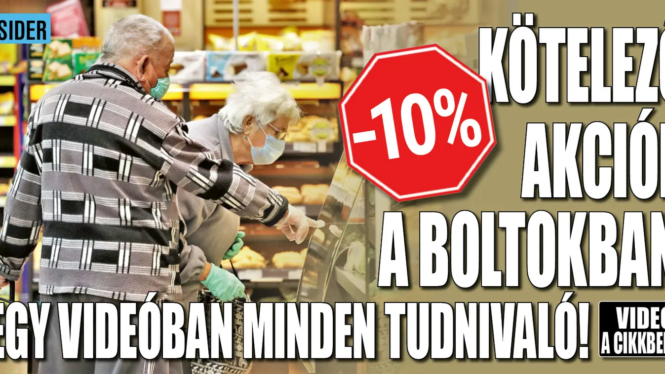 Ezt lehet tudni az élelmiszerek kötelező akciózásáról -videó