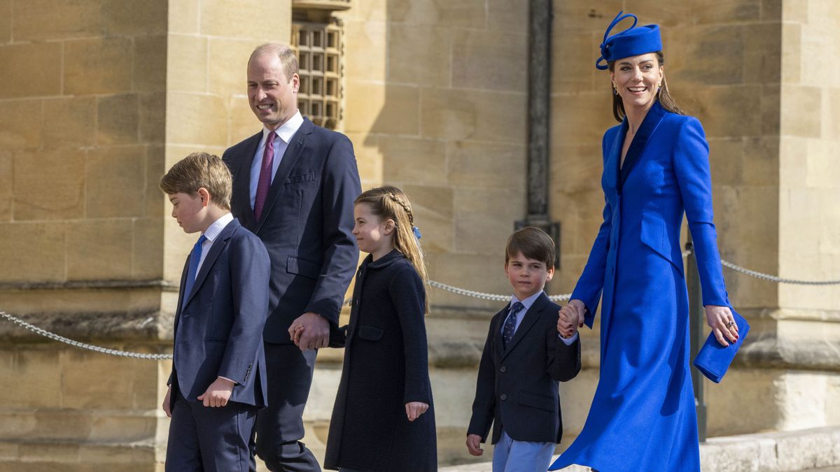 British Royal family attend Easter Mattins Service
