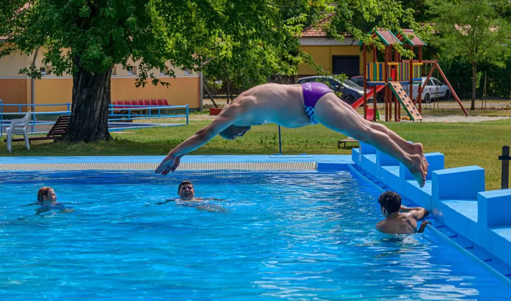 strand, fürdő, nyár, meleg, fejes