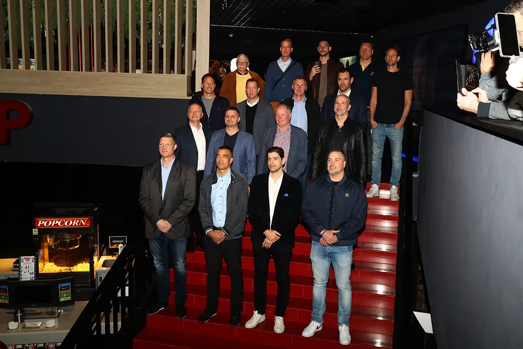 NEMZET ARANYAI című film sajtóvetítése