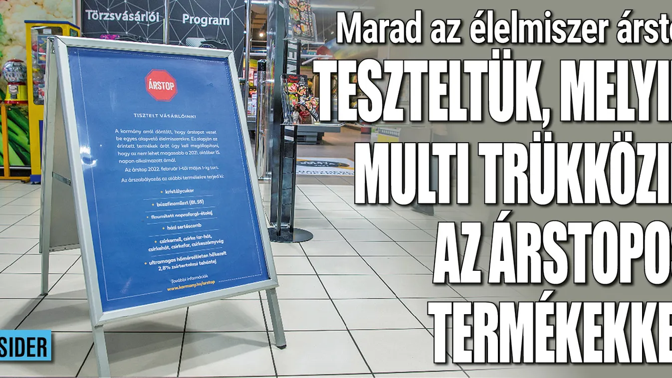 Teszteltük, melyik árstopos termékekkel trükköznek a magyar multik - Videó!