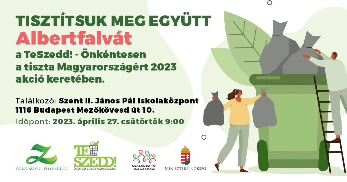 Föld napja, Albertfalva