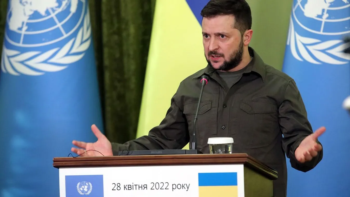 Zelenszkij után kémkedett az USA, lehallgatták a telefonját