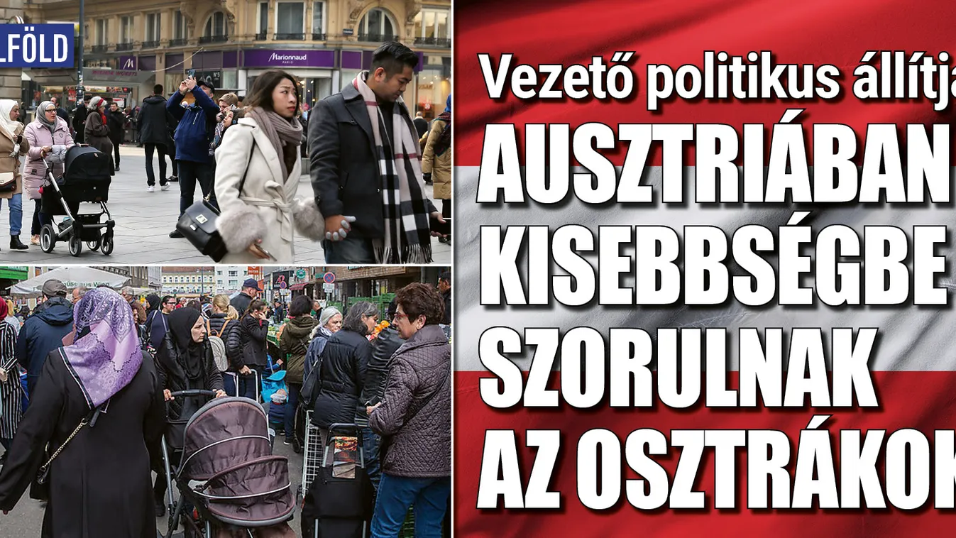 Kisebbségbe szorulnak hazájukban az osztrákok