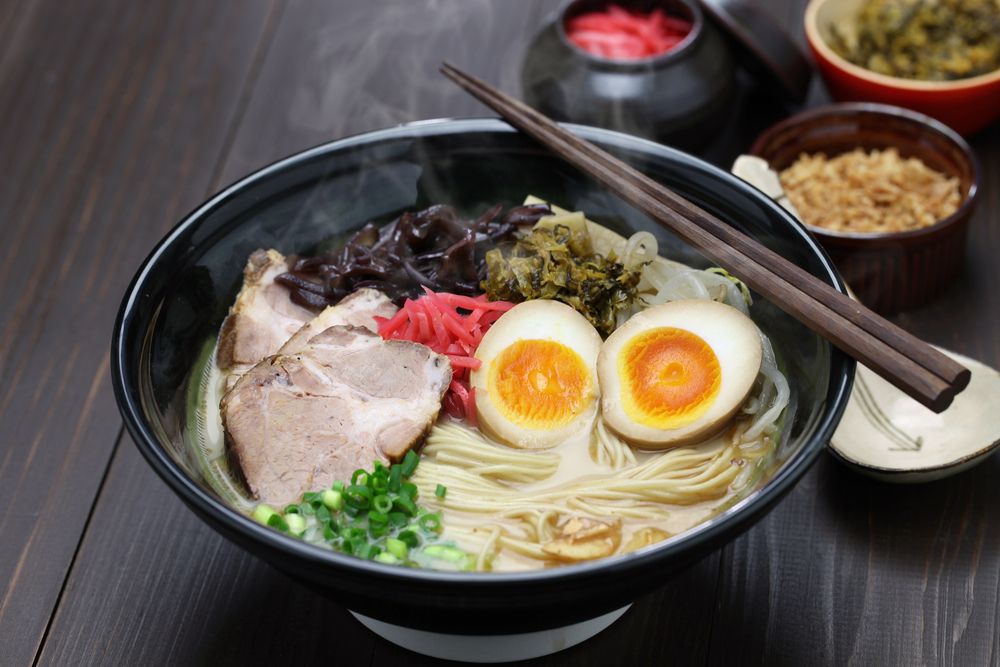 Japanese,Tonkotsu,Ramen,,Pork,Bone,Broth,Noodles
