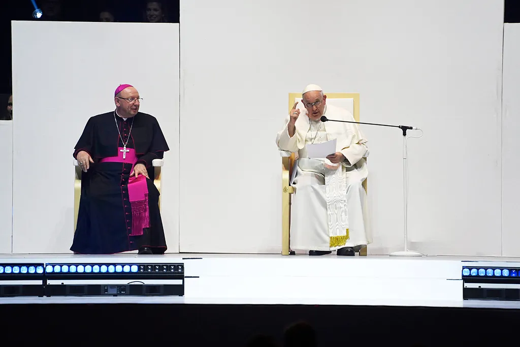 FERENC pápa; PALÁNKI Ferenc