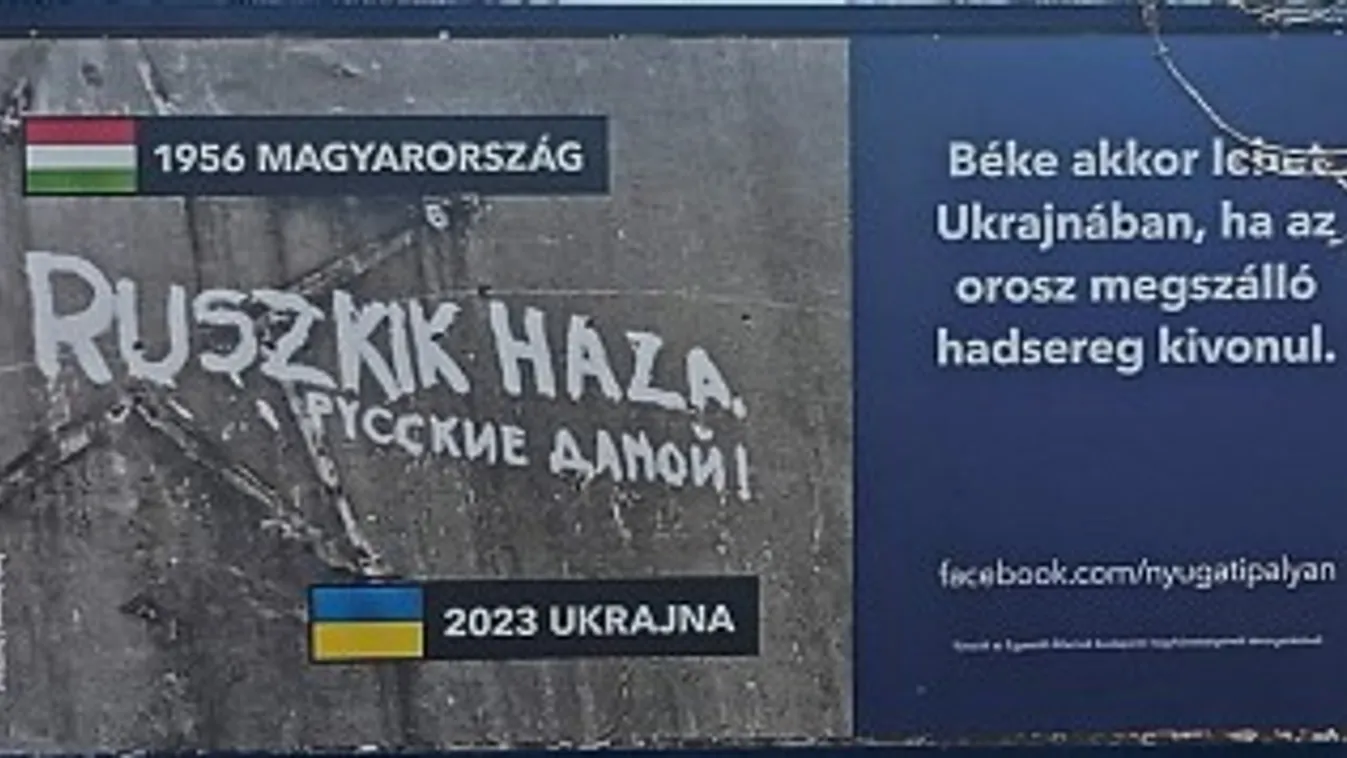 Plakátkampány amerikai pénzen