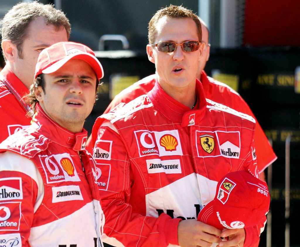 Massa (balra) szerint rövidesen megdöntik Schumacher rekordját