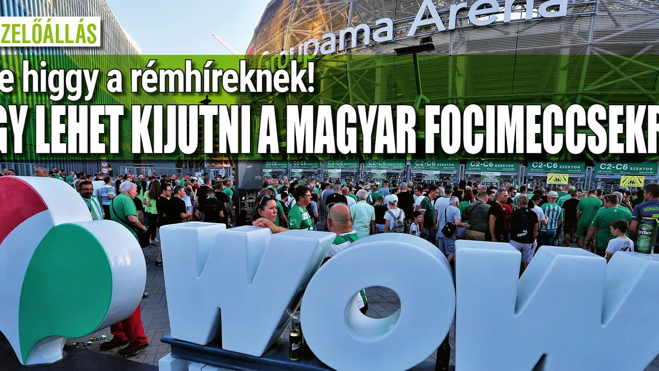 Mutatjuk, mit kell tenni, ha magyar focimeccsre mennél