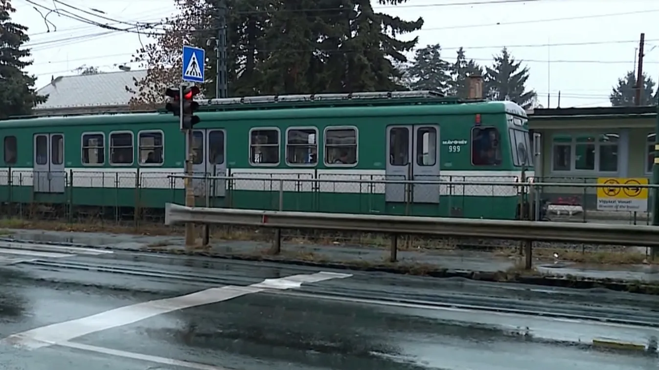 Sokkoló támadás a HÉV-en - Videó