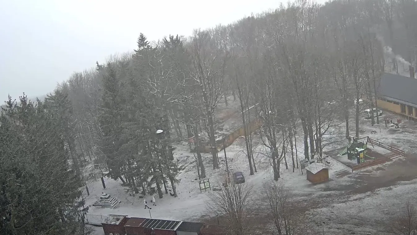 Lecsapott az áprilisi havazás az országra