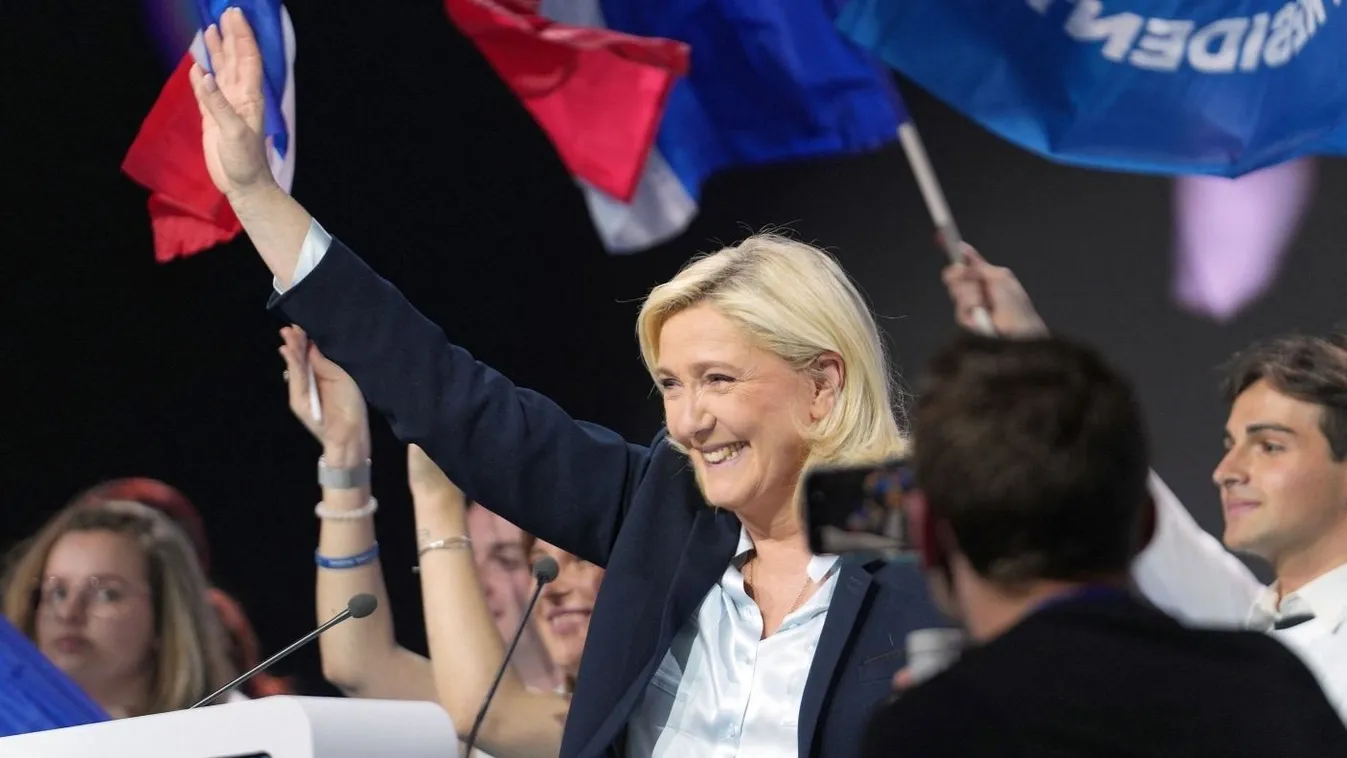 Le Pen ma kényelmesen megnyerné a francia elnökválasztást