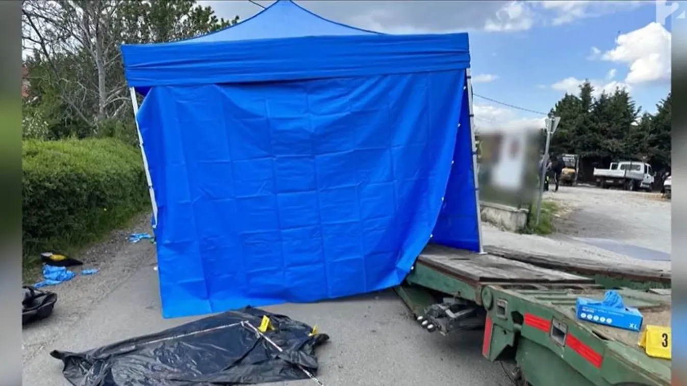 Zokogott a szemtanú: borzalmasan halt meg egy munkás Diósdon