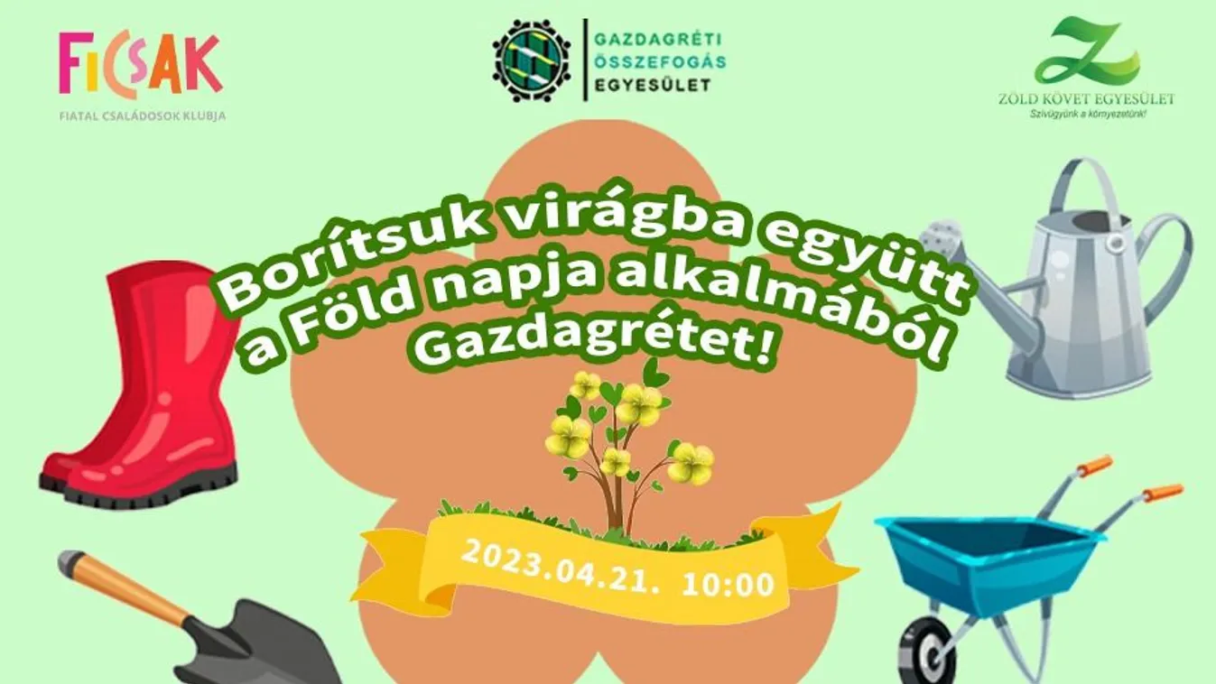 A Föld napja: ismét virágba borul Gazdagrét