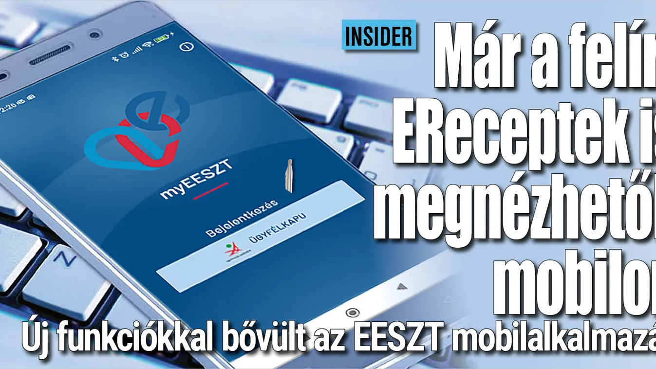 Elég egy mobil a receptkiváltáshoz - bővült az EESZT app