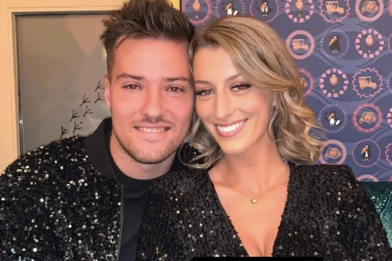 Valkusz Milán és párja, Petra