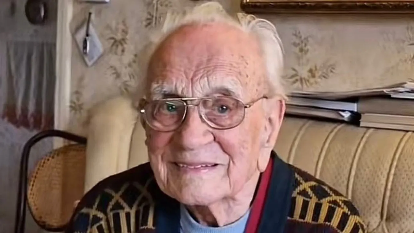 Elárulta a hosszú élet titkát a 104 éves Papp Laci bácsi