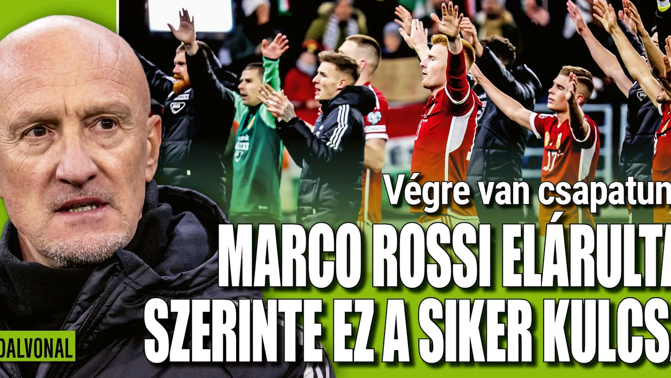 Marco Rossi elárulta, szerinte ez a siker kulcsa