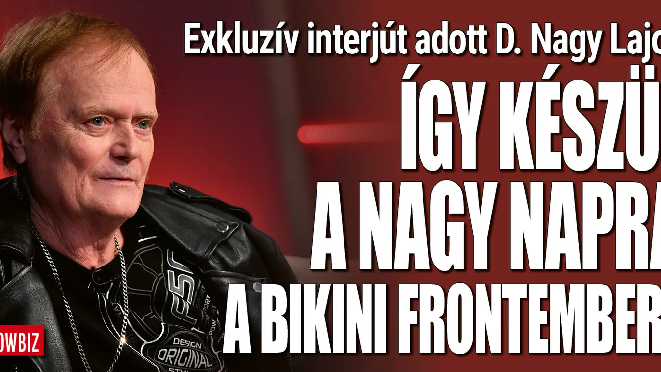 Exkluzív interjút adott D. Nagy Lajos