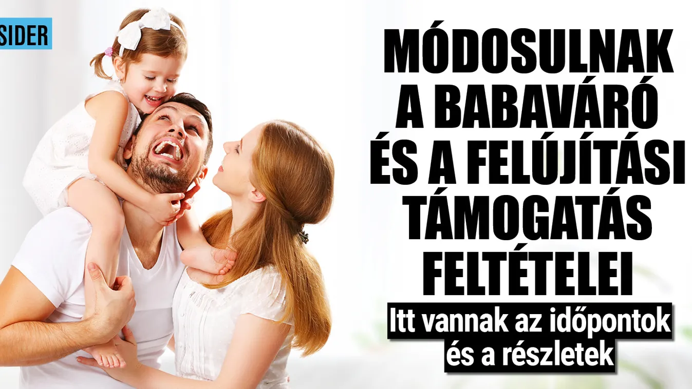 Módosulnak a babaváró és a felújítási támogatás feltételei