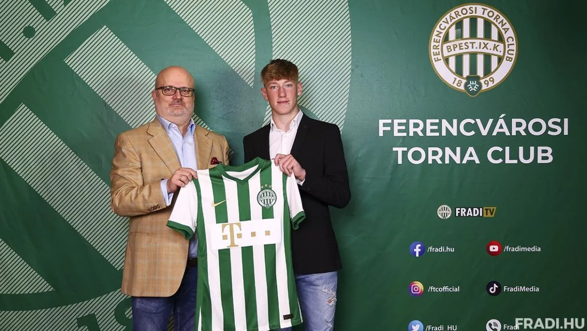 A 16 éves Varga Zéténnyel idén januárban kötött profi szerződést a Fradi