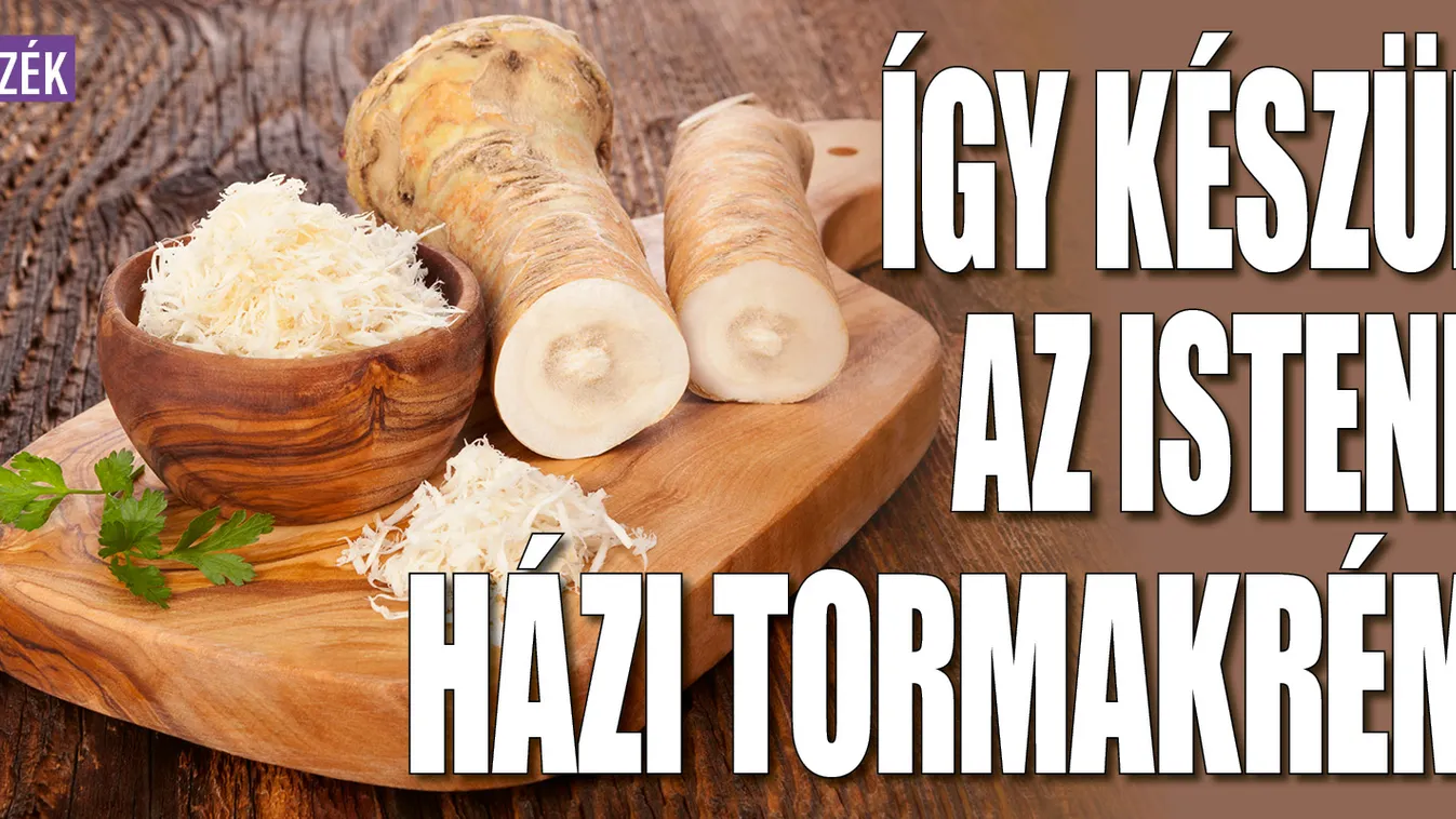 Így készül az isteni, házi tormakrém