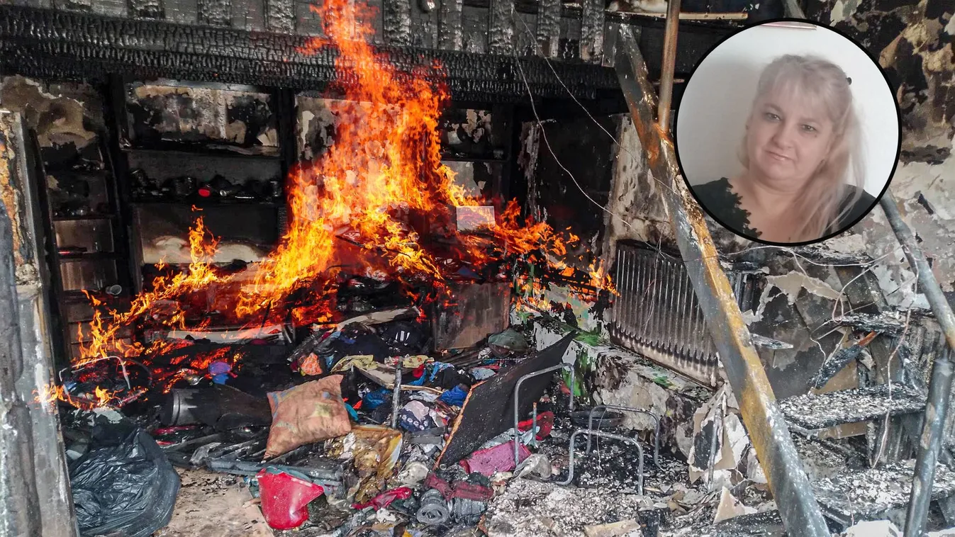 Tragédia: húsvét hétfőn égett le egy család háza Tatabányán