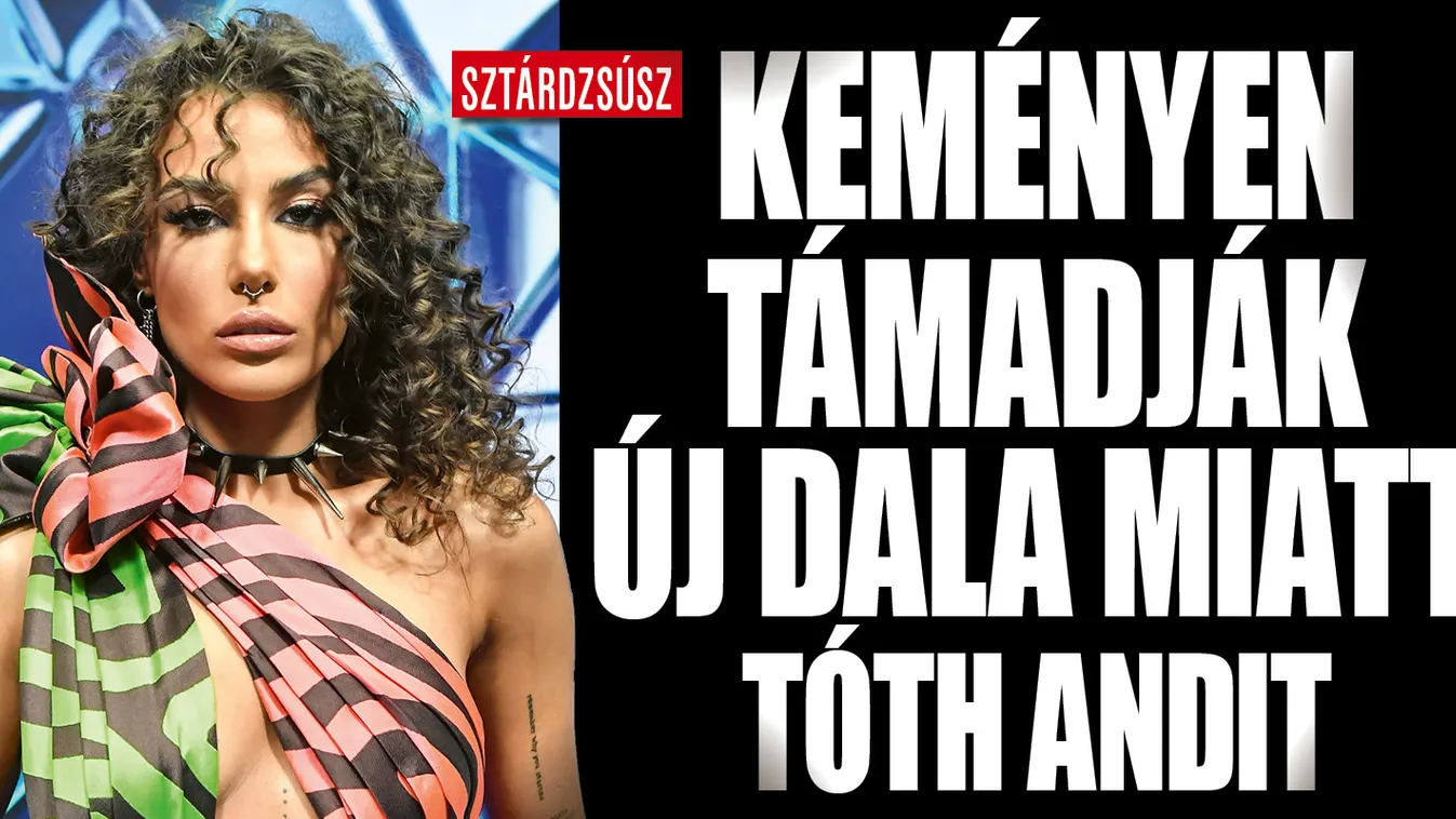 Betámadták Tóth Andit új dala miatt - "Az egész lemez annyira proli lett, mint az állat”