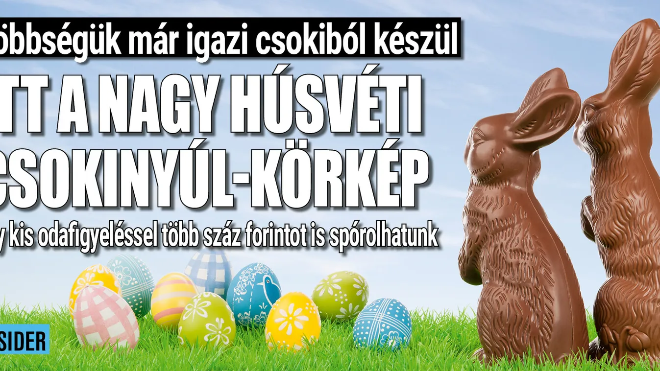 Aranynyúltól tortabevonósig: itt a húsvéti csokinyúl-körkép