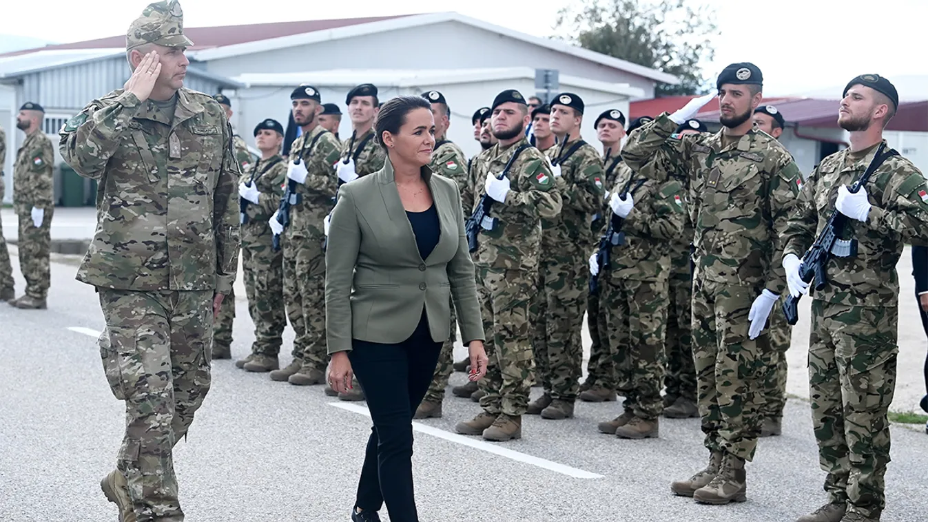 Novák Katalin meglátogatta a sérült magyar katonákat