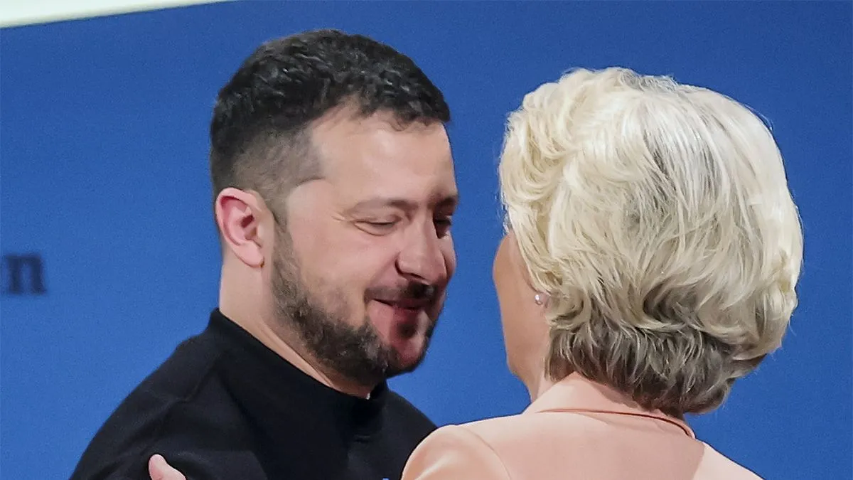 VON DER LEYEN, Ursula; ZELENSZKIJ, Volodimir