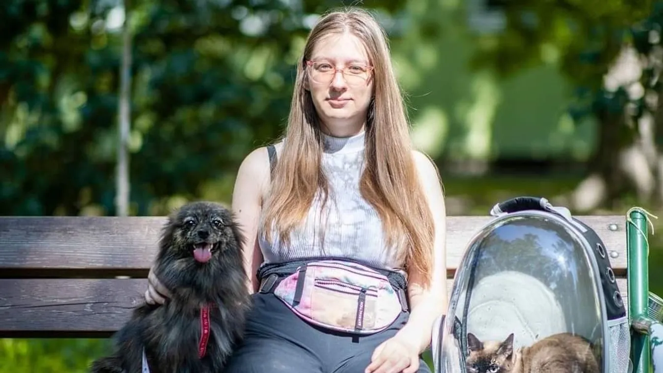  Imádják az emberek Zsófit, a TikTok macskaterapeutáját