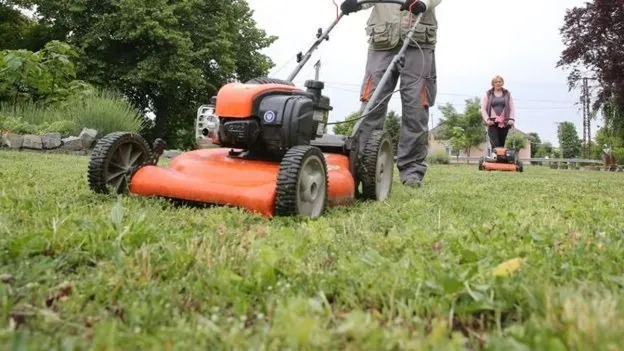 fűnyíró, fűnyírás