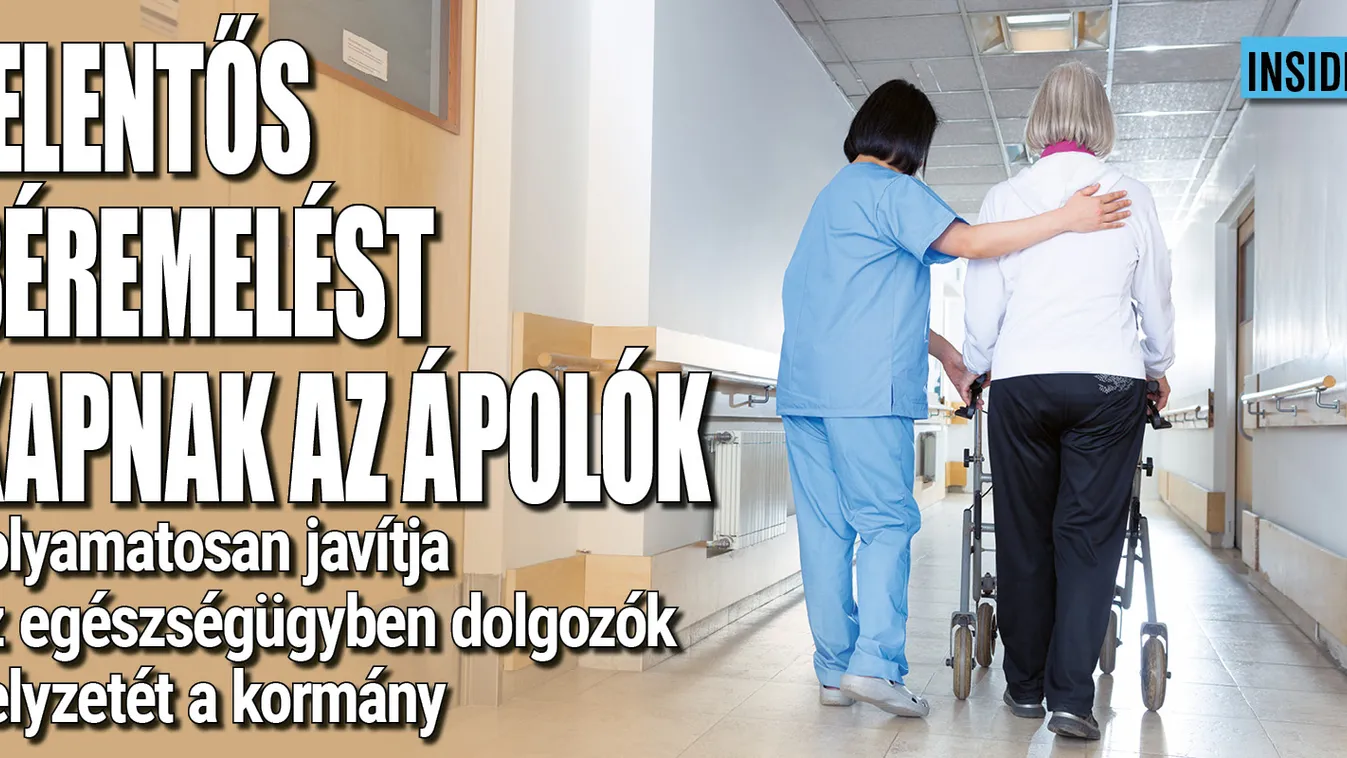 Folytatódik az egészségügyben dolgozók béremelése