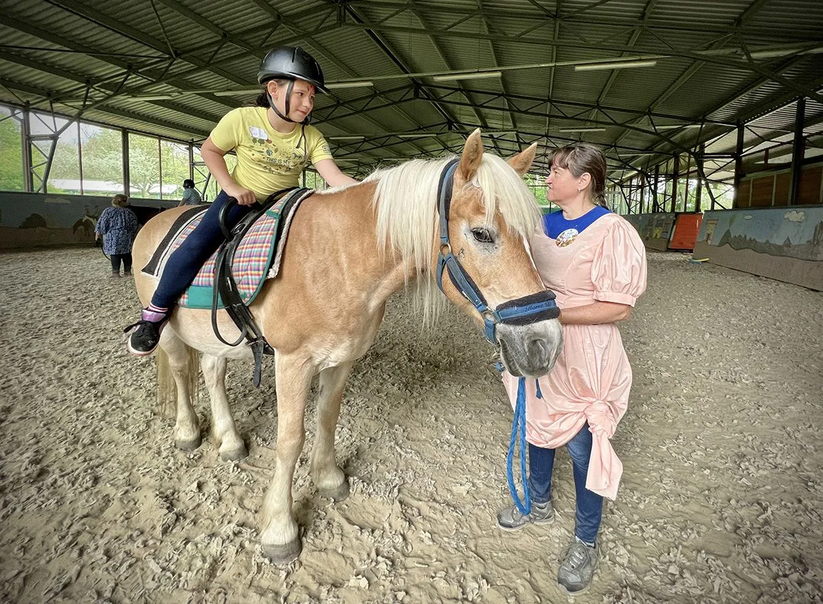 különóra, lovaglás