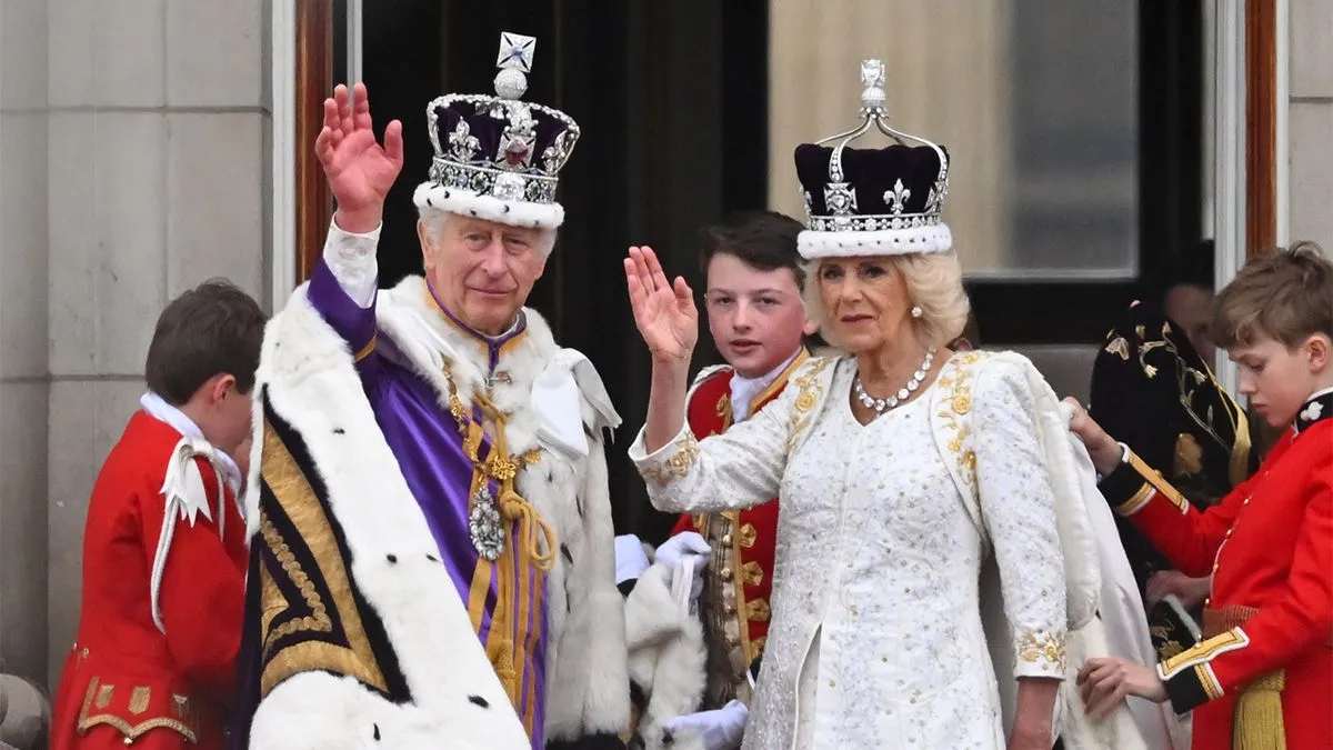 Their Majesties King Charles III And Queen Camilla - Coronation Day