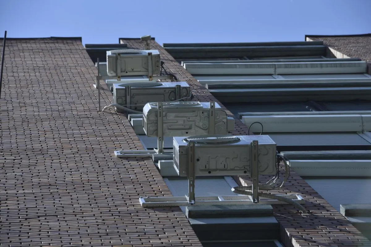 légkondi, klíma, kültéri egység