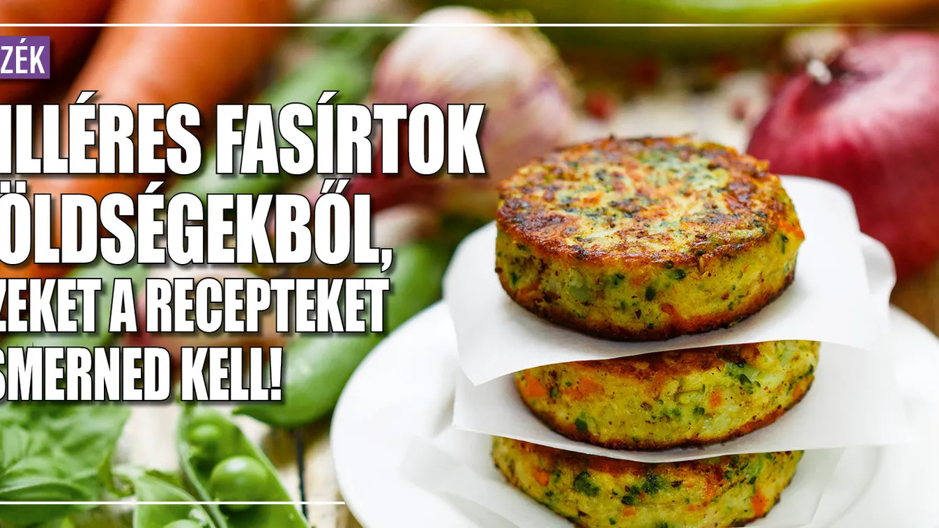 Filléres fasírtok zöldségekből