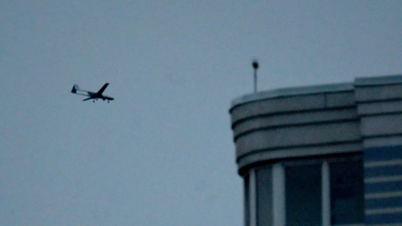 Ukrajna a saját drónját lőtte le Kijev felett