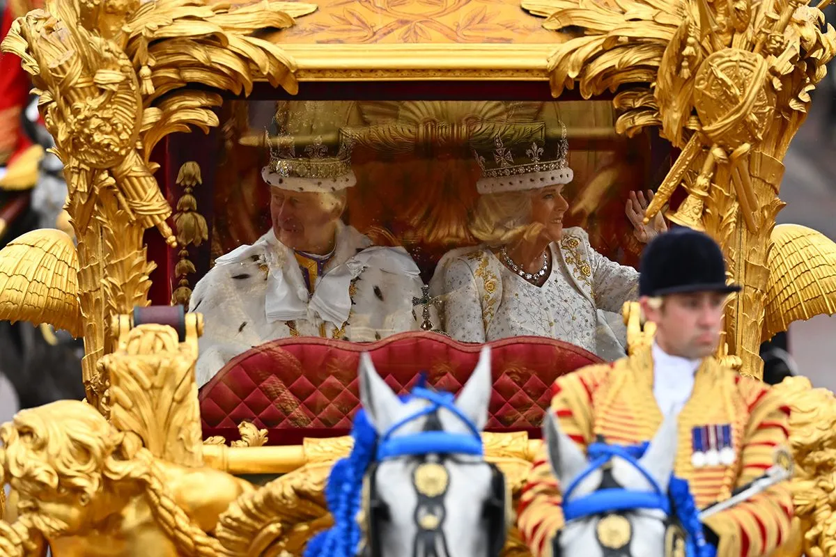 Their Majesties King Charles III And Queen Camilla - Coronation Day