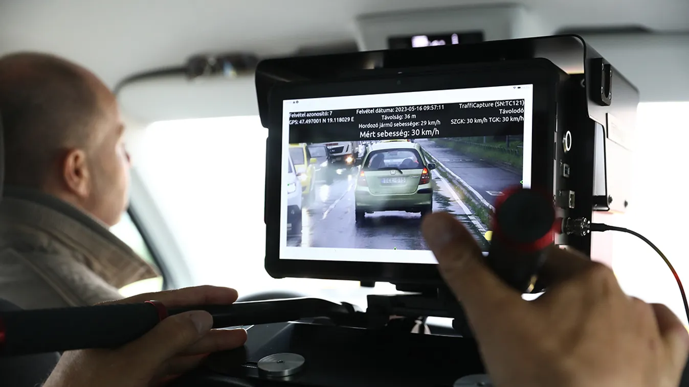  "Nem, nem ment el a rendőrség esze!" - Megmutatták, hogy működnek az új traffipaxok