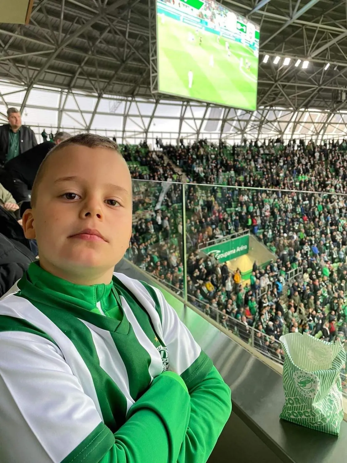 Répási Tibor_Fradi
Unokája: Milán
